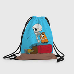 Рюкзак-мешок Скелет-геодезист, цвет: 3D-принт