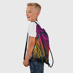 Рюкзак-мешок Floral Design, цвет: 3D-принт — фото 2