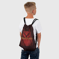 Рюкзак-мешок Twin Peaks: Red Owl, цвет: 3D-принт — фото 2