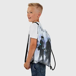 Рюкзак-мешок HANK & CONNOR, цвет: 3D-принт — фото 2