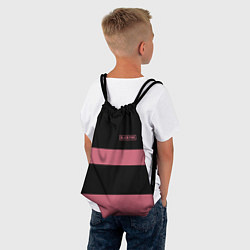 Рюкзак-мешок Black Pink: Logo, цвет: 3D-принт — фото 2