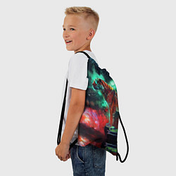 Рюкзак-мешок Мистик тигр, цвет: 3D-принт — фото 2