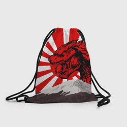 Рюкзак-мешок Japanese Godzilla, цвет: 3D-принт