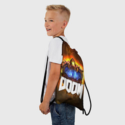 Рюкзак-мешок DOOM: Cacodemon, цвет: 3D-принт — фото 2
