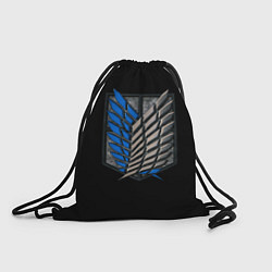 Рюкзак-мешок Стальные крылья, цвет: 3D-принт