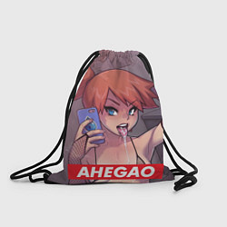 Рюкзак-мешок Ahegao Poke, цвет: 3D-принт