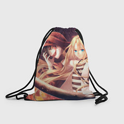 Рюкзак-мешок Satsuriku no Tenshi, цвет: 3D-принт