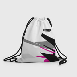 Рюкзак-мешок Metro Exodus: White Style, цвет: 3D-принт