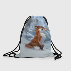 Рюкзак-мешок Гордый лис, цвет: 3D-принт