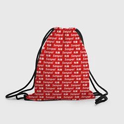 Рюкзак-мешок Senpai Pattern, цвет: 3D-принт
