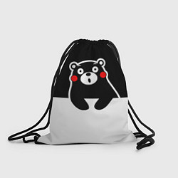 Рюкзак-мешок Kumamon Surprised, цвет: 3D-принт