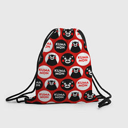 Рюкзак-мешок Kumamon Pattern, цвет: 3D-принт