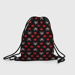 Рюкзак-мешок Kumamon Love, цвет: 3D-принт