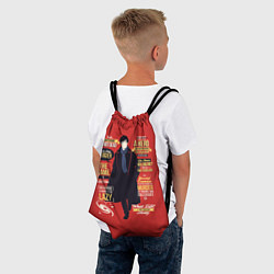Рюкзак-мешок Шерлок Холмс, цвет: 3D-принт — фото 2
