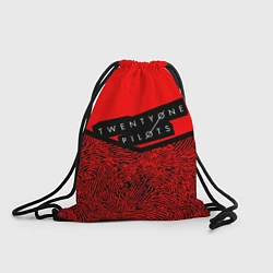 Рюкзак-мешок 21 Pilots: Red Pattern, цвет: 3D-принт