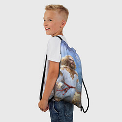 Рюкзак-мешок Даждьбог - бог света, цвет: 3D-принт — фото 2