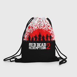Рюкзак-мешок RDR 2: Red Blood, цвет: 3D-принт