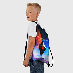 Рюкзак-мешок No Man's Sky: Galaxy, цвет: 3D-принт — фото 2