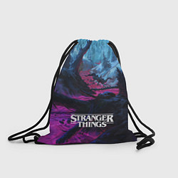 Рюкзак-мешок Stranger Things: Wild Wood, цвет: 3D-принт