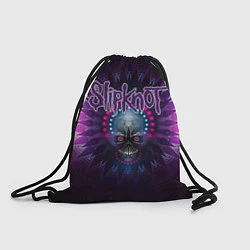 Рюкзак-мешок Slipknot: Neon Skull, цвет: 3D-принт