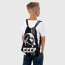 Рюкзак-мешок СССР Ленин, цвет: 3D-принт — фото 2