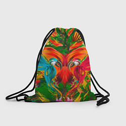 Рюкзак-мешок Яркие тропики, цвет: 3D-принт