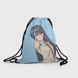 Рюкзак-мешок Seishun Buta, цвет: 3D-принт