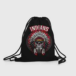 Рюкзак-мешок Indians Skulls, цвет: 3D-принт