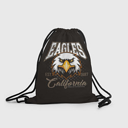 Рюкзак-мешок Eagles California, цвет: 3D-принт