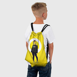 Рюкзак-мешок Tessa: Yellow Fashion, цвет: 3D-принт — фото 2