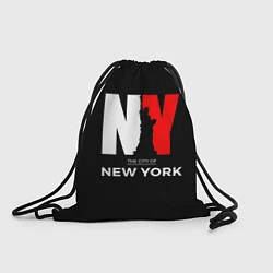 Рюкзак-мешок New York City, цвет: 3D-принт