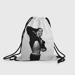 Рюкзак-мешок ASAP Rocky: White Fashion, цвет: 3D-принт