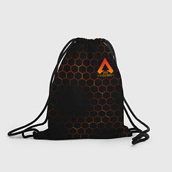 Рюкзак-мешок Apex Legends: Orange Carbon, цвет: 3D-принт