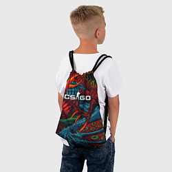 Рюкзак-мешок CS:GO Hyper Beast, цвет: 3D-принт — фото 2