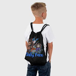 Рюкзак-мешок Sally Face: Rock Band, цвет: 3D-принт — фото 2