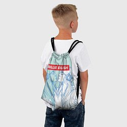 Рюкзак-мешок Billie Eilish Music, цвет: 3D-принт — фото 2
