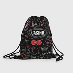 Рюкзак-мешок Casino, цвет: 3D-принт