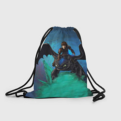 Мешок для обуви Как приручить дракона