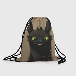 Рюкзак-мешок Как приручить дракона, цвет: 3D-принт