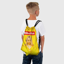 Рюкзак-мешок Billie Eilish: MyBoi, цвет: 3D-принт — фото 2