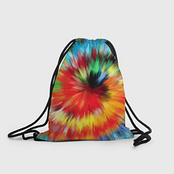 Рюкзак-мешок Абстракция разноцветная и яркая, цвет: 3D-принт