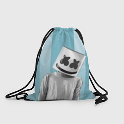 Рюкзак-мешок Marshmello, цвет: 3D-принт