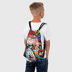 Рюкзак-мешок Thor: MARVEL цвета 3D-принт — фото 2