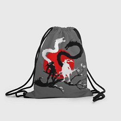 Рюкзак-мешок Битва драконов, цвет: 3D-принт