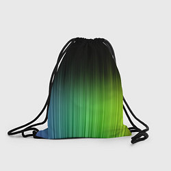 Рюкзак-мешок Неоновые полосы - Минимализм, цвет: 3D-принт