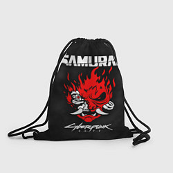 Рюкзак-мешок Cyberpunk 2077: Samurai, цвет: 3D-принт