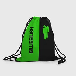 Рюкзак-мешок BILLIE EILISH GLITCH, цвет: 3D-принт