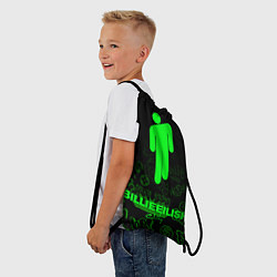 Рюкзак-мешок Billie Eilish: Green Manikin, цвет: 3D-принт — фото 2