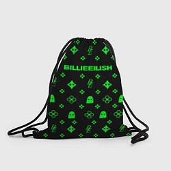 Рюкзак-мешок Billie Eilish: Acid Pattern, цвет: 3D-принт