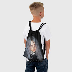 Рюкзак-мешок BILLIE EILISH с Пауком, цвет: 3D-принт — фото 2